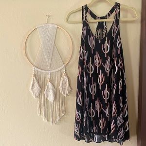 Cactus Tank, lightly lined and flared